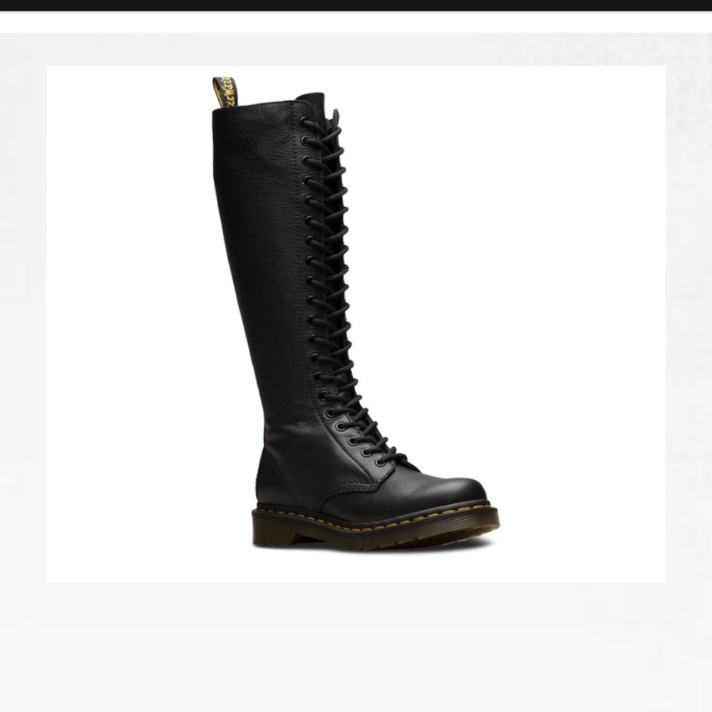Dr Martens high boots soft leather paid 395 brand new never worn size US 8